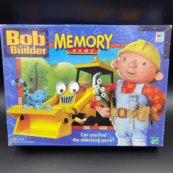 Bob the builder memory Game Matching pairs Board Game - Picture 1 of 6